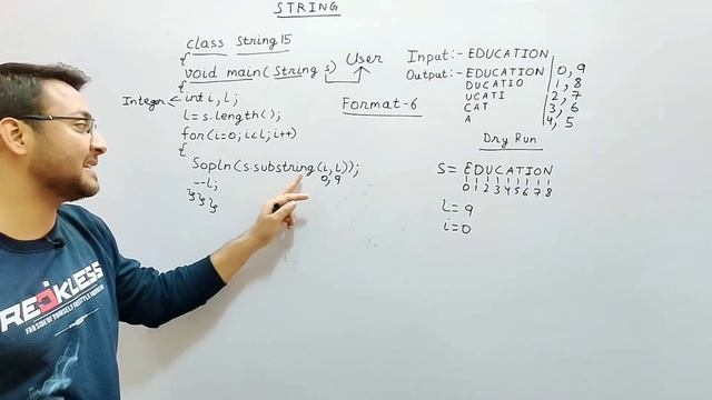 Print the string in the given format | Format - 6 | String Programs | JAVA | ICSE смотреть онлайн