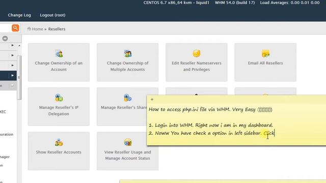 How to edit php.ini file in whm cPanel. смотреть онлайн