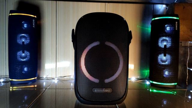 ANKER SOUNDCORE RAVE NEO-BASS TEST-unboxing-the best party speaker-rivals jbl xtreme2 sonyxb43 смотреть онлайн