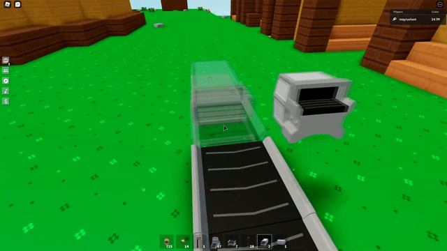 Crafting Glided Steel Hammer & Iron War Axe! Best Weapons! New Update In Roblox Sky Block смотреть онлайн