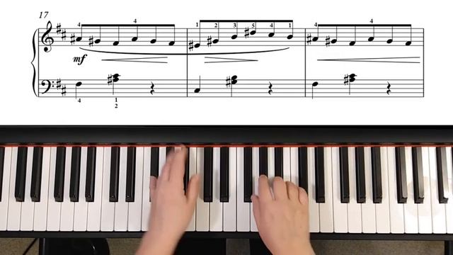 Gurlitt - Little Flower, Op. 205 No. 11, piano (Early intermediate level) смотреть онлайн