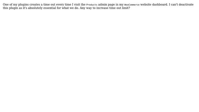 Wordpress: How to increase execution time out limit in WordPress dashboard? смотреть онлайн