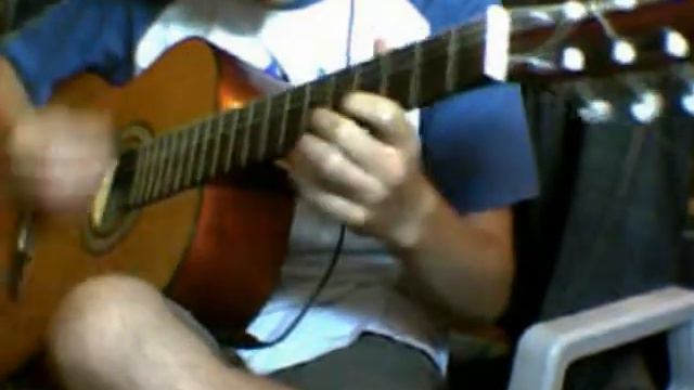 Spanish Rythmus guitar impro by simpson смотреть онлайн