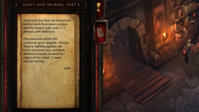Diablo III - Leah's Keep Journal смотреть онлайн