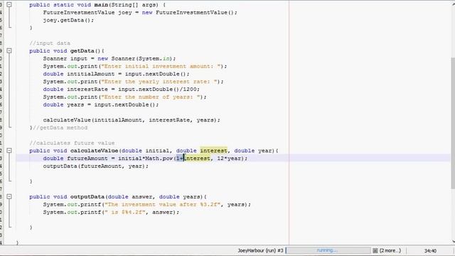 Java future investment amount смотреть онлайн