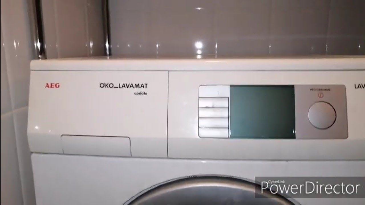 Стиральная машина AEG не сливает воду. Lavalogic 1800 ошибка С3 смотреть онлайн