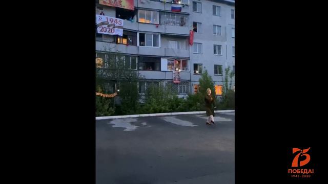 Всероссийская акция «Песни Победы» Дмитрий Суртаев, Ксения Малицкая смотреть онлайн