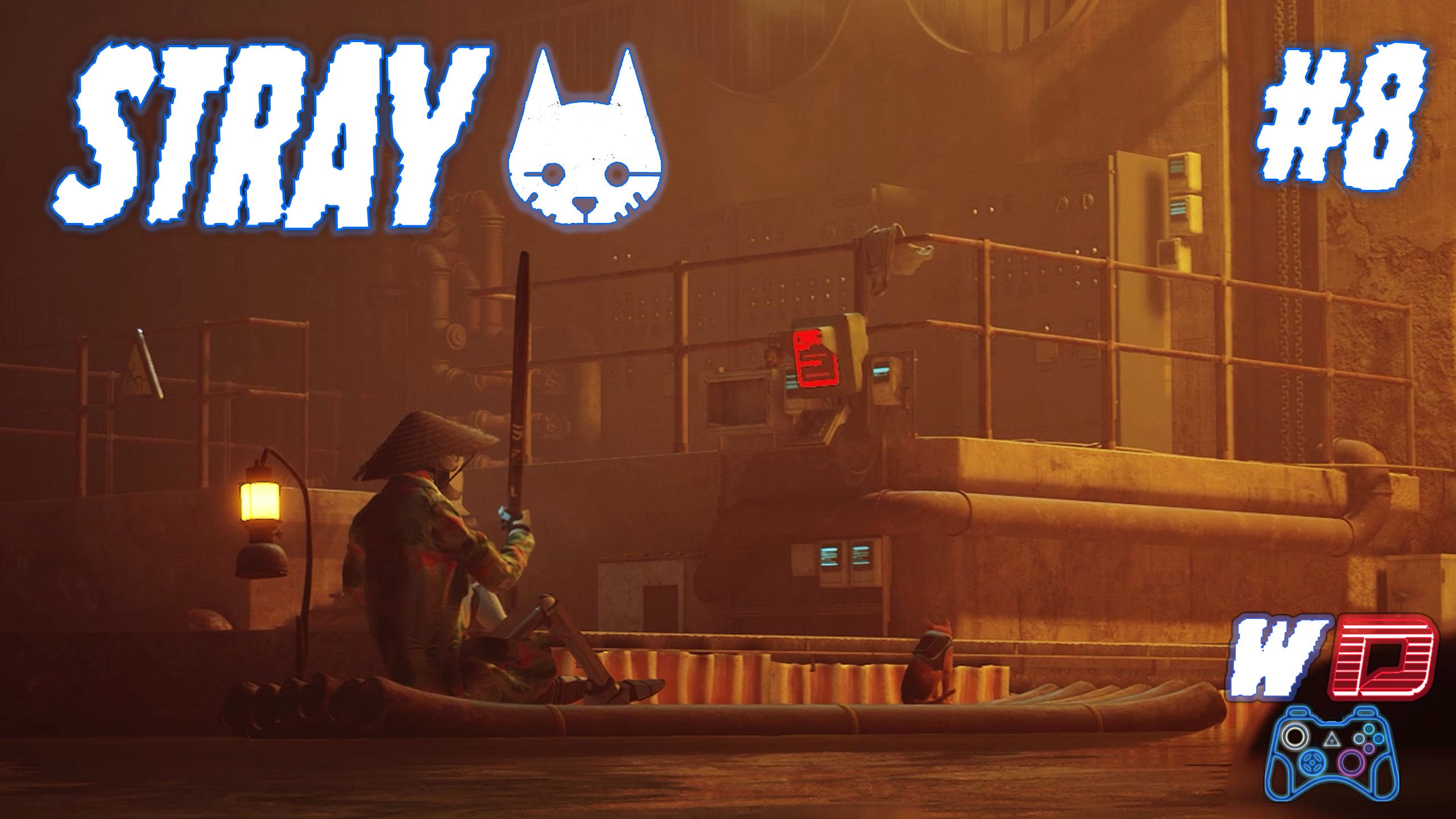 Stray. Прохождение #8. Ультрафиолет-оружие