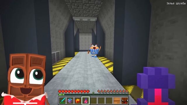 ? РАДУЖНЫЕ ДРУЗЬЯ, НО Все Монстры Стали ДОБРЫМИ в Майнкрафт ! ЧОКО смотреть онлайн