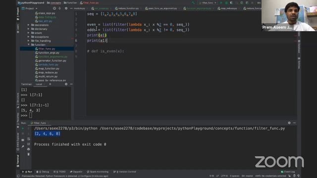 Python filter function tutorial смотреть онлайн