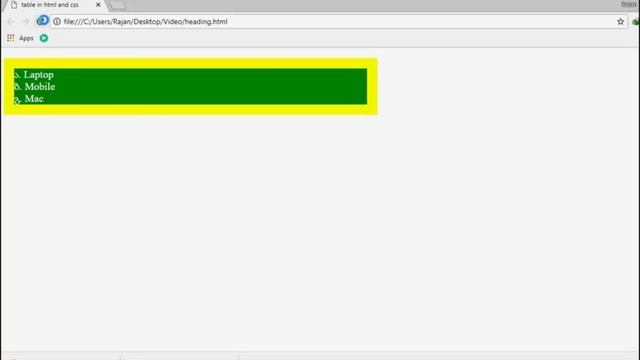 HTMl and CSS- 10 :List and its types смотреть онлайн
