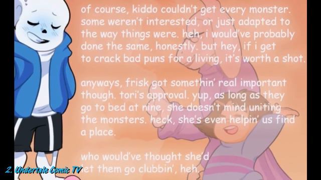 【 Undertale Animation Dub Part 33 】Epic Undertale Comic dubs Compilation смотреть онлайн