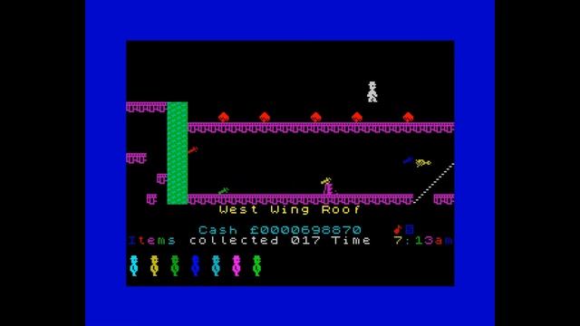Manic Jet Set Willy walkthrough | ZX Spectrum | JSWCL-047 смотреть онлайн
