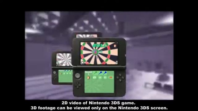 Darts Up 3D (3DS) - Gameplay Trailer смотреть онлайн