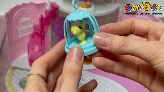 Набор игровой Замок Принцессы миниатюрные фигурки и мебель смотреть онлайн