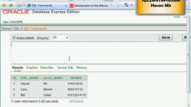 Express Tour of SQL - PART 2 - SQL LESSON 3 смотреть онлайн