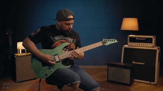 Электрогитара IBANEZ RG421MSP-TSP смотреть онлайн