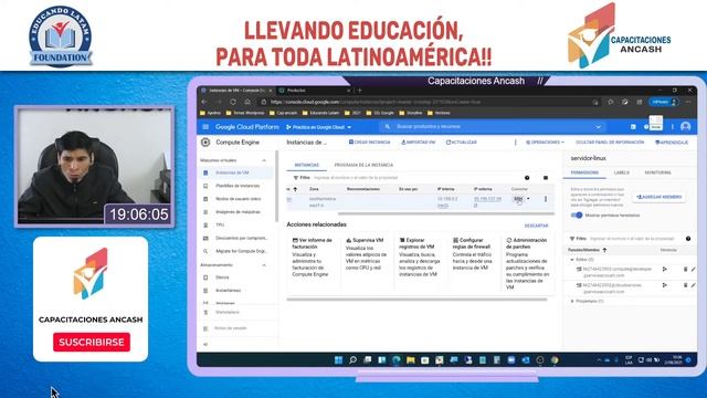 Sesión 03 - ☁ Wordpress & Moodle en Google Cloud Platform ☁ EN VIVO ⚡? смотреть онлайн