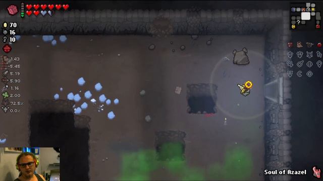 The binding of Isaac: Repentance Челендж: Все предметы планетария смотреть онлайн