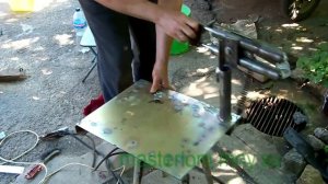 Стойка для болгарки с протяжкой
