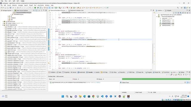 PasswordValidationTest.java deprecated method 주석함 смотреть онлайн