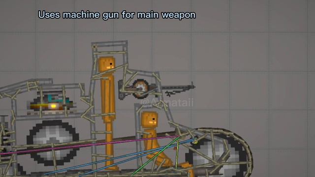 (OLD!!) The Renault FT | Melon Playground Ww1 Tank Showcases смотреть онлайн