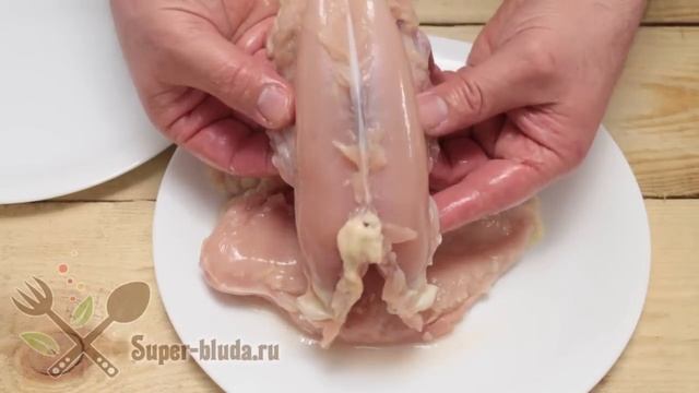 Куриное филе отделяем быстро и без ножа. Как отделить куриное филе от кости смотреть онлайн