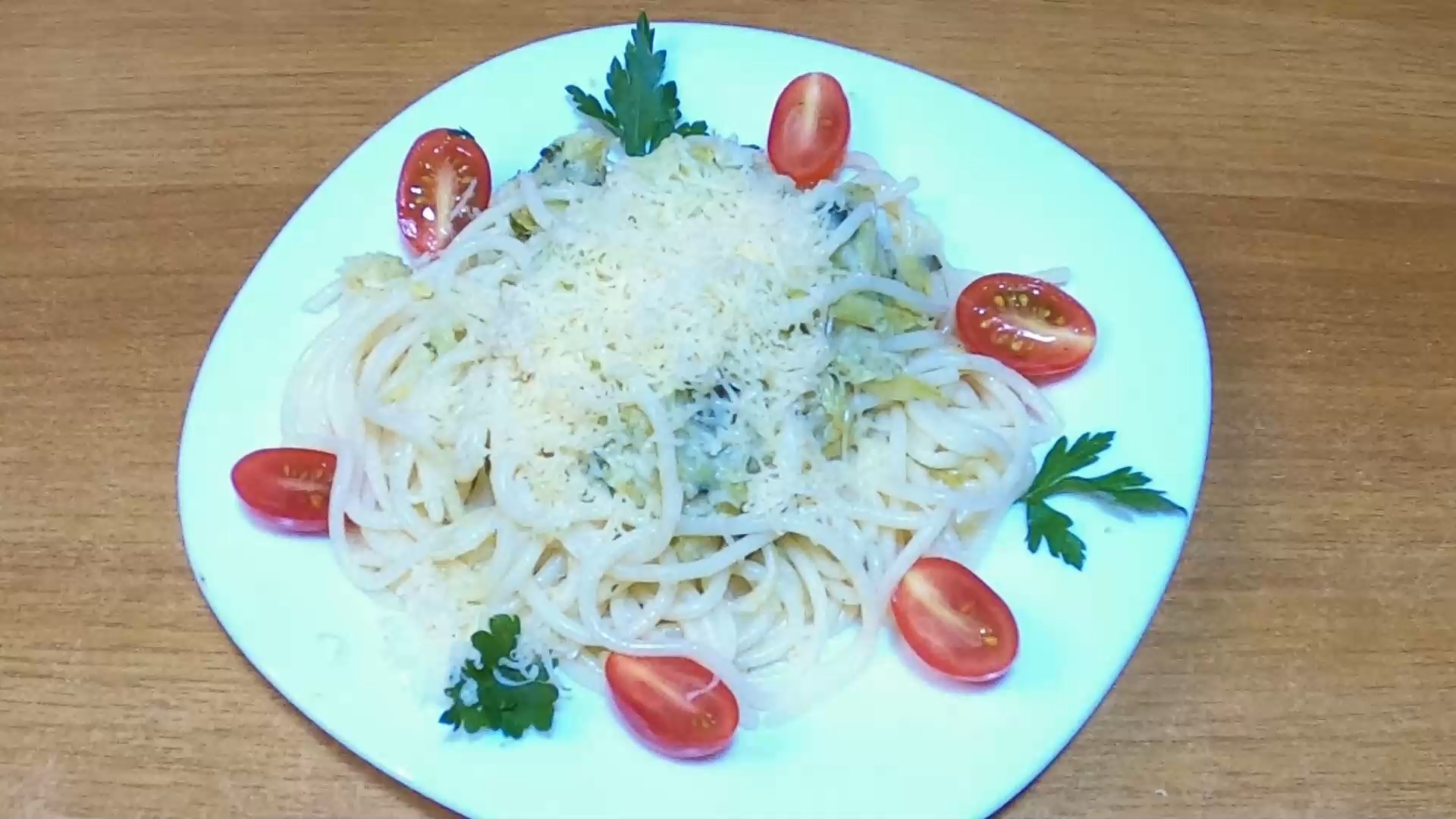 Паста с кабачками готовится быстро и просто. Летняя свежесть смотреть онлайн