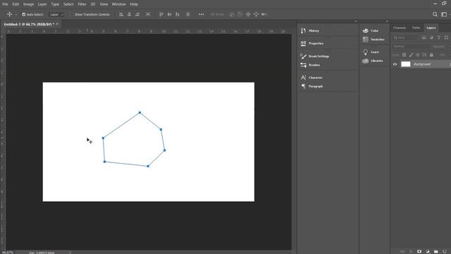 Fix Pen tool error, no Shape auto appear at layer in Adobe Photoshop CC смотреть онлайн