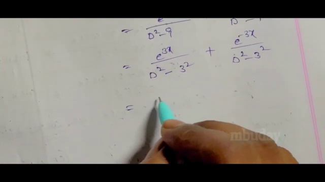 (D^2-9)y = e^3x+e^-3x #Diploma M3 1st method смотреть онлайн