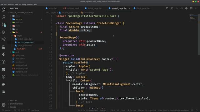 Flutter Sailor Navigation Tutorial – The Simplest Navigator Library? смотреть онлайн