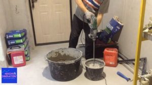 ВЫРАВНИВАНИЕ СТЕН В ВАННОЙ КОМНАТЕ ЦЕМЕНТНОЙ ШТУКАТУРКОЙ