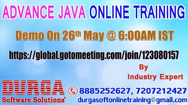 ADV JAVA Online Training by Industry Expert Demo on 26th May @6:00AM IST смотреть онлайн