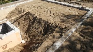 Утепление смотровой ямы и засыпка.