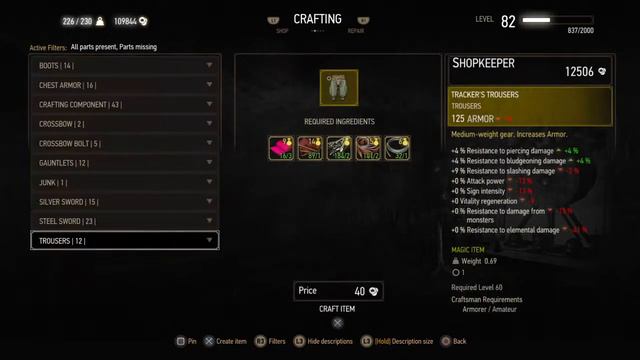 The Witcher 3: the beauty of NG+ ( Deathmarch PS4) Reason Of State смотреть онлайн