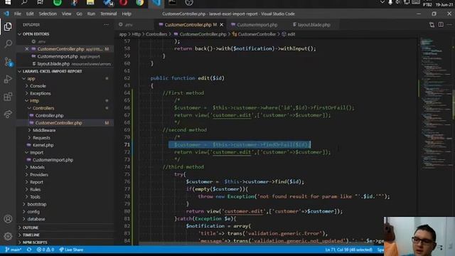 Laravel 8 - Exceptions - como implementar excessões de forma prática e simples. смотреть онлайн