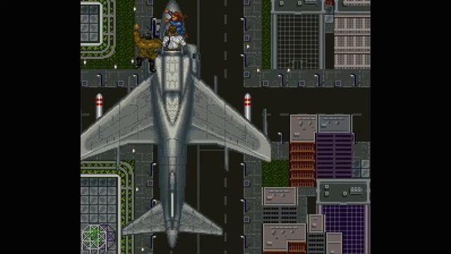 Using a Harrier jump jet to crack a nutjob - True Lies finale - Schwarzenegger movie vs SNES game смотреть онлайн