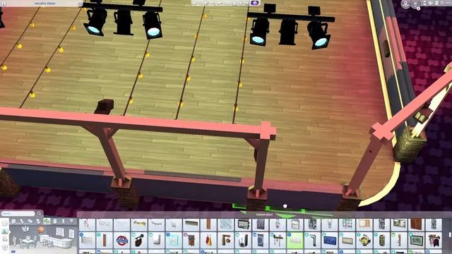 RETRO ROLLER RINK | The Sims 4 | Speed Build | NO CC смотреть онлайн