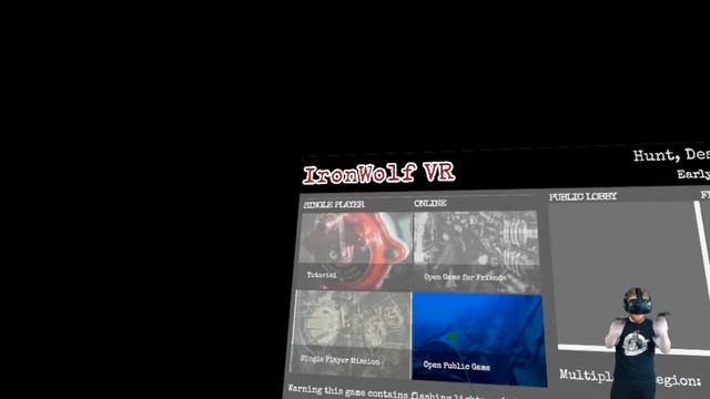 IronWolf VR: Roomscale submarine simulation gameplay with HTC Vive смотреть онлайн