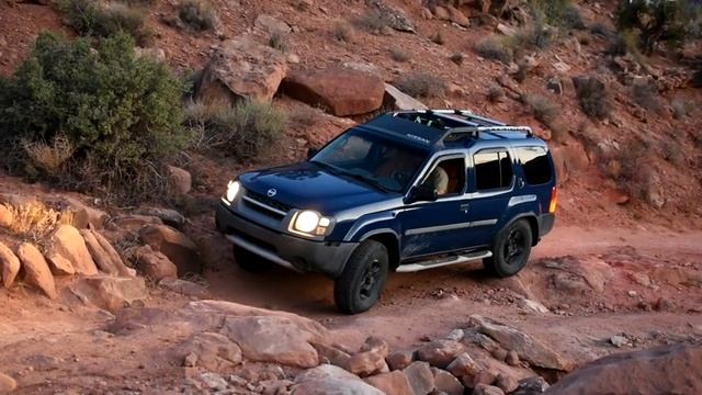 Exploring The Desert Near Page Arizona. Nissan Xterra Offroad. смотреть онлайн