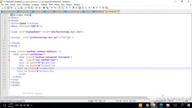 2-شرح navbar and collapse and use icon glyphicob nav bootstrap смотреть онлайн
