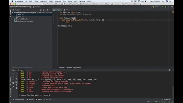 Kivy Animations Part 3 - Rotation and Spinning смотреть онлайн