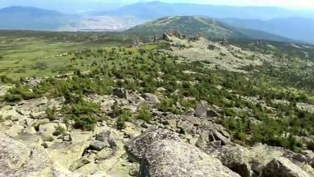 Летний Шерегеш. Подъем на Крест. смотреть онлайн