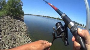 самая интересная рыбалка на канале в Калаче на Дону