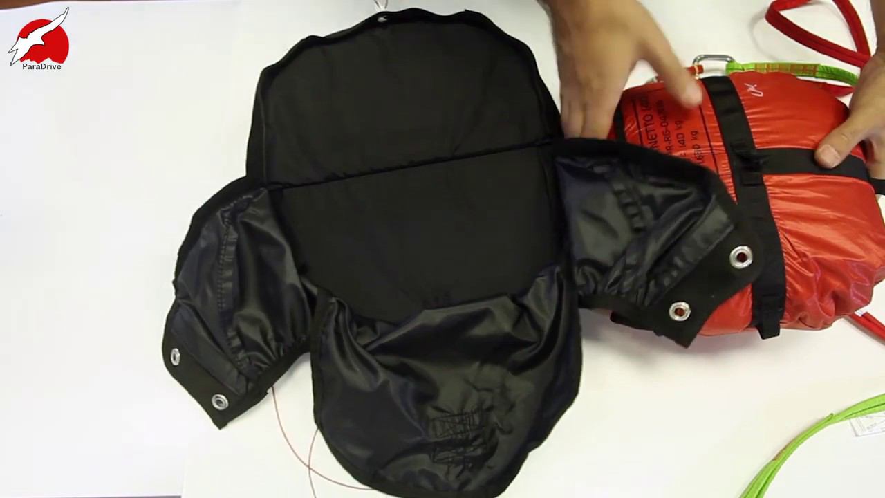 Парапланеризм: упаковка парашютов Cornetto-140 и Evo Cross 160 во фронтальный кокпит Independence смотреть онлайн