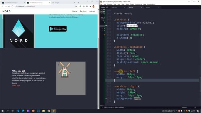 How To Make a Complete Responsive App Landing Page Using HTML CSS and JavaScript смотреть онлайн