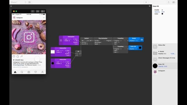 Origami Studio Tutorial #1| Adding logic to your transitions and flows - UX Hacker смотреть онлайн