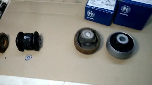 Замена сайлентблоков передних рычагов Volkswagen Jetta 2017 1,4L Turbo ??