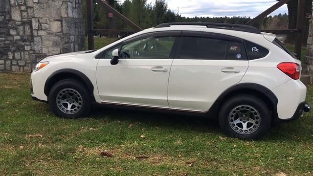 LP Aventure LP5-15 15x7 wheels with Bridgestone Blizzak WS90 215/70R15 Subaru Crosstrek смотреть онлайн