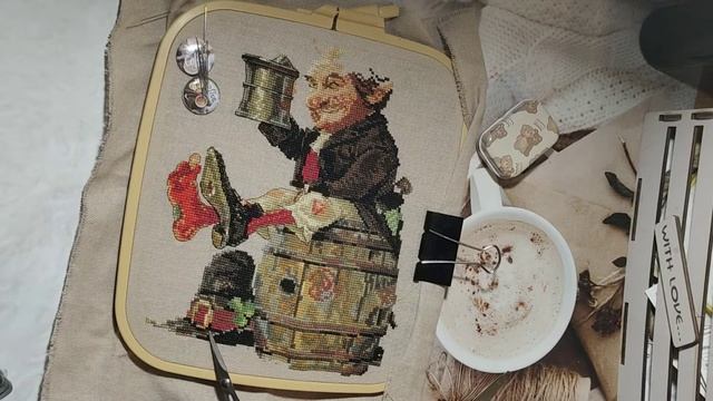 Вышивально-игровая неделя №6 / Финиш / Незапланированный марафон / Игра с кубиком / Вышивка крестом смотреть онлайн